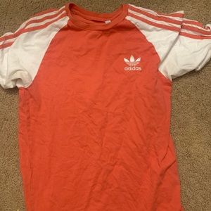 Adidas crew neck tee shirt